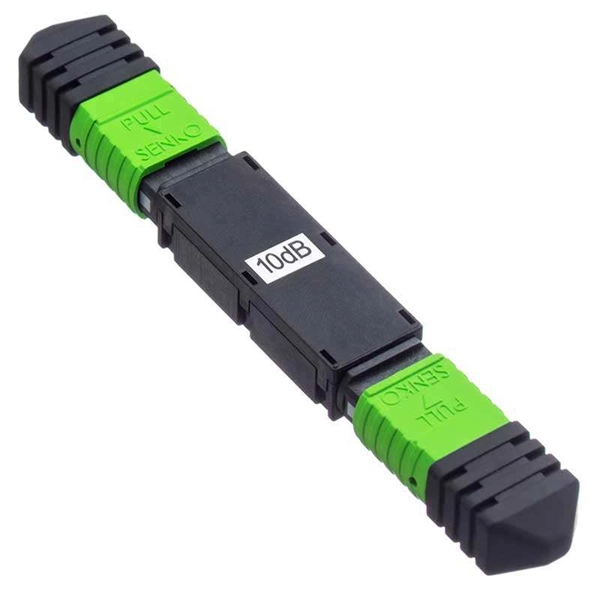 Low noise fiber optic patch cord for distribution network automation